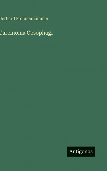 Carcinoma Oesophagi