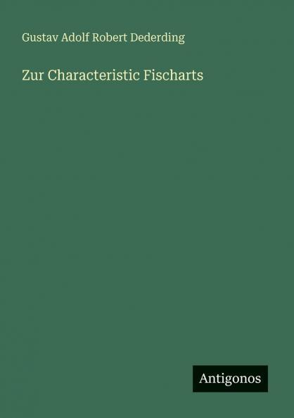 Zur Characteristic Fischarts