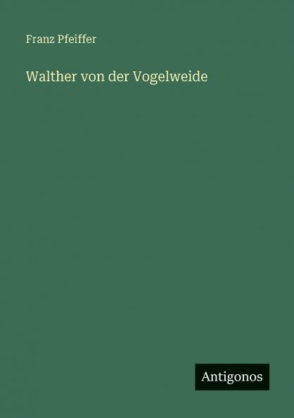 Walther von der Vogelweide