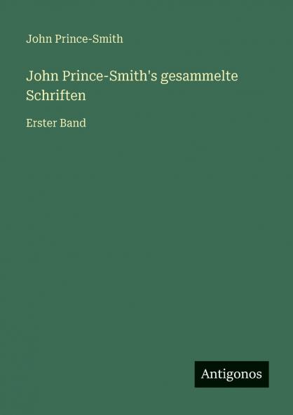 John Prince-Smith's gesammelte Schriften