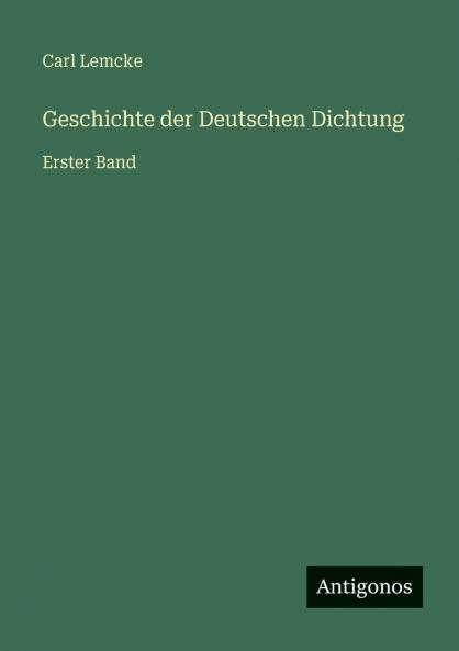 Geschichte der Deutschen Dichtung