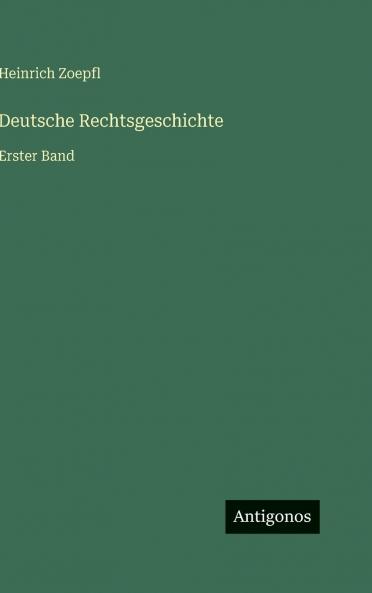 Deutsche Rechtsgeschichte