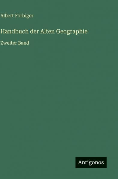 Handbuch der Alten Geographie