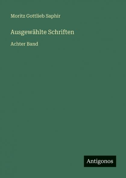 Ausgewählte Schriften