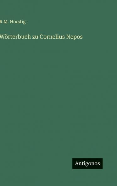 Wörterbuch zu Cornelius Nepos