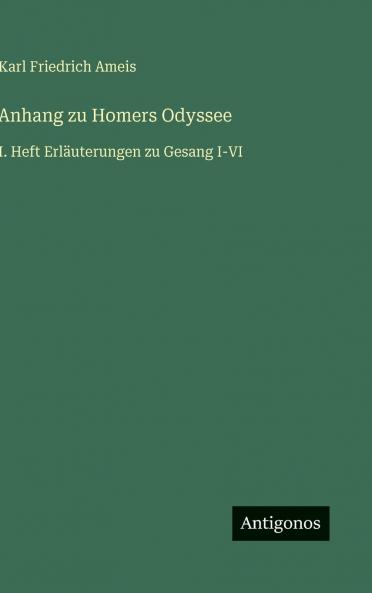 Anhang zu Homers Odyssee
