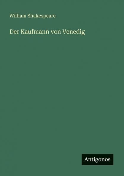 Der Kaufmann von Venedig