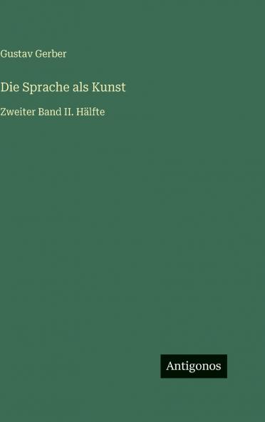 Die Sprache als Kunst