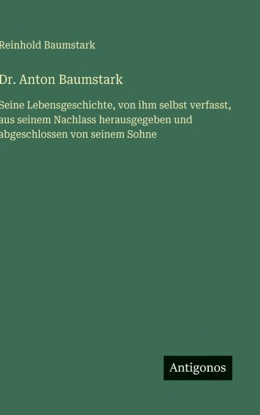 Dr. Anton Baumstark