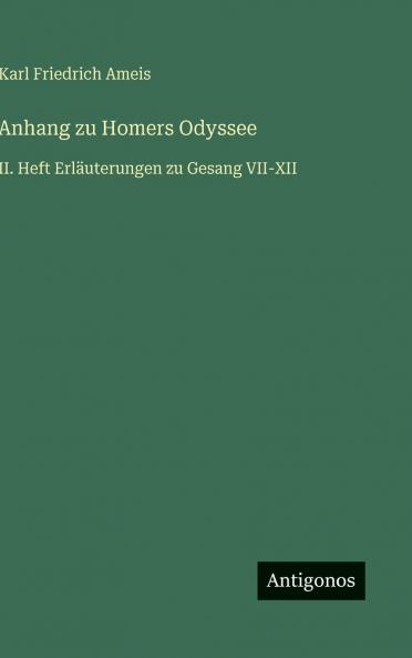 Anhang zu Homers Odyssee