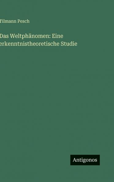 Das Weltphänomen