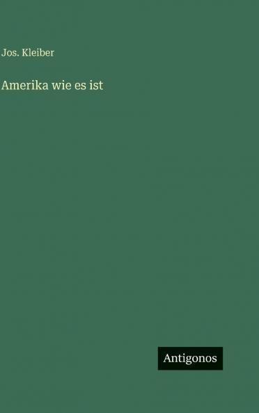 Amerika wie es ist