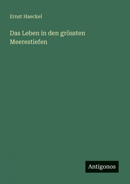 Das Leben in den grössten Meerestiefen