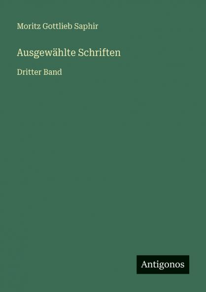 Ausgewählte Schriften