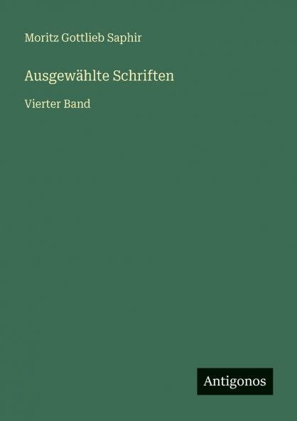 Ausgewählte Schriften