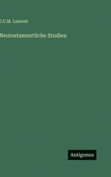 Neutestamentliche Studien