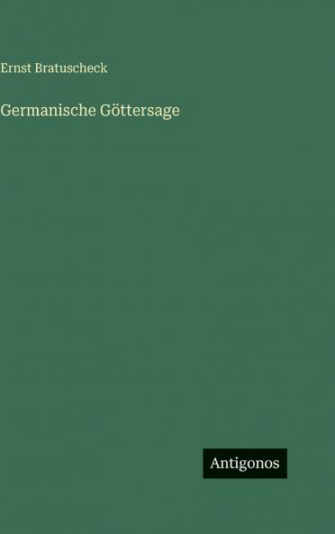 Germanische Göttersage