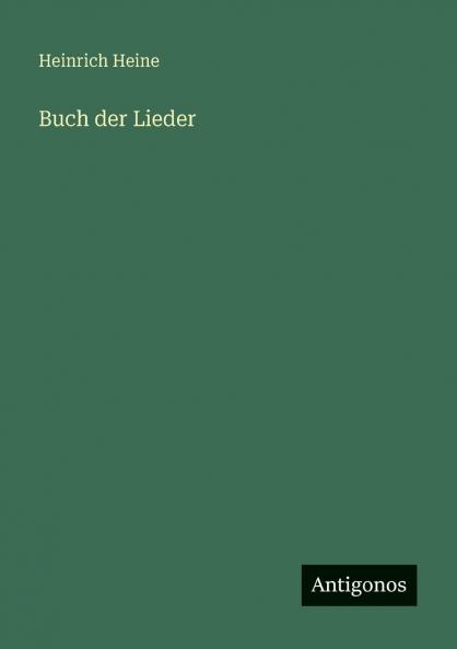 Buch der Lieder