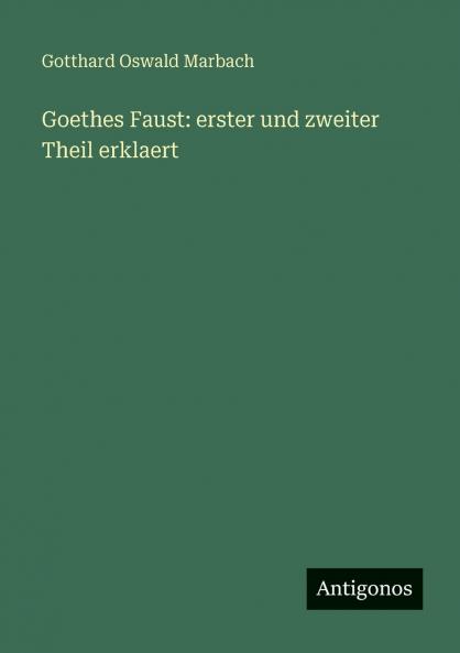 Goethes Faust