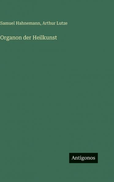 Organon der Heilkunst