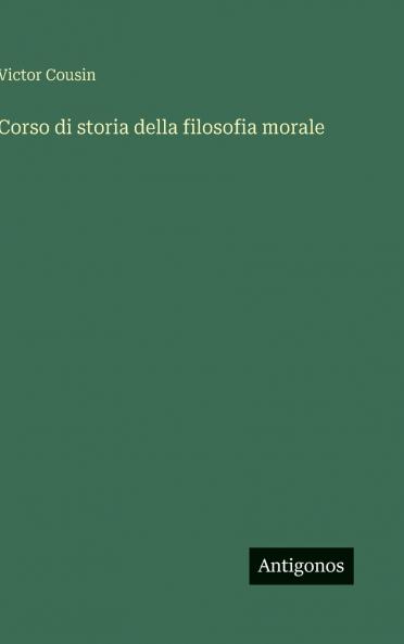Corso di storia della filosofia morale