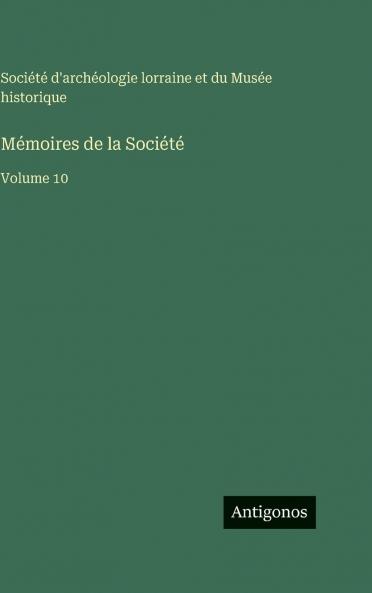 Mémoires de la Société
