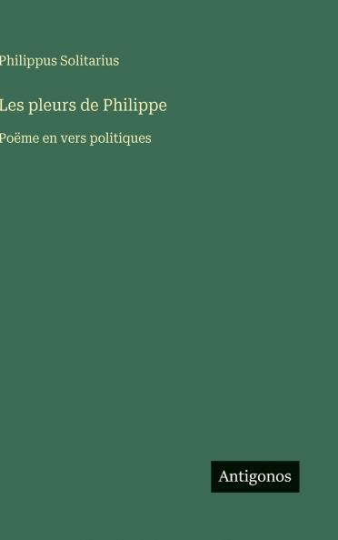Les pleurs de Philippe