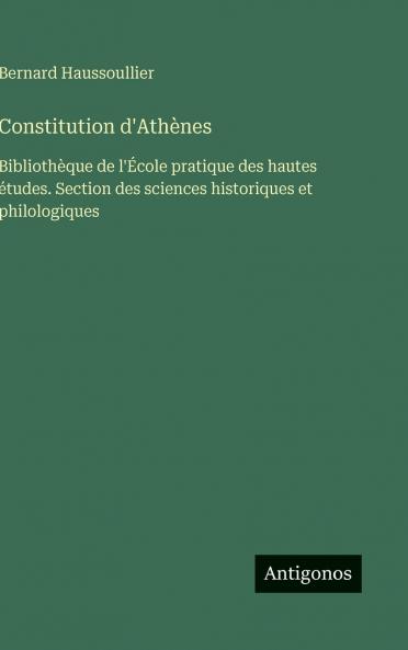 Constitution d'Athènes