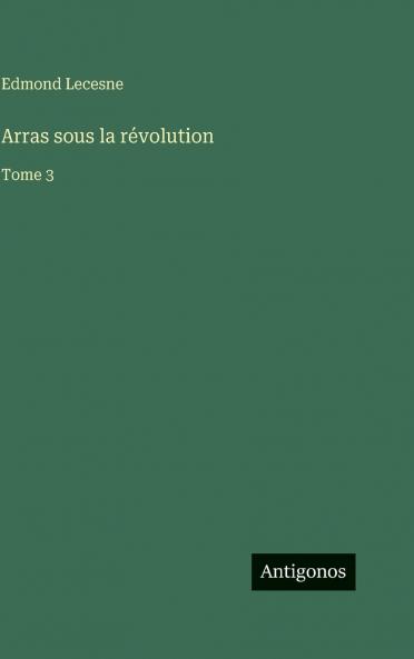 Arras sous la révolution