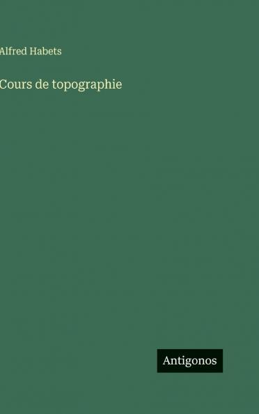 Cours de topographie