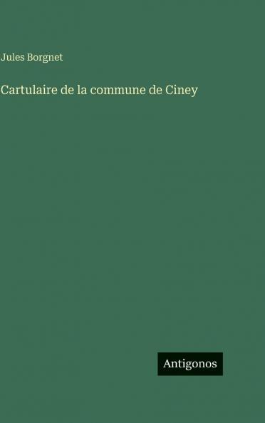 Cartulaire de la commune de Ciney