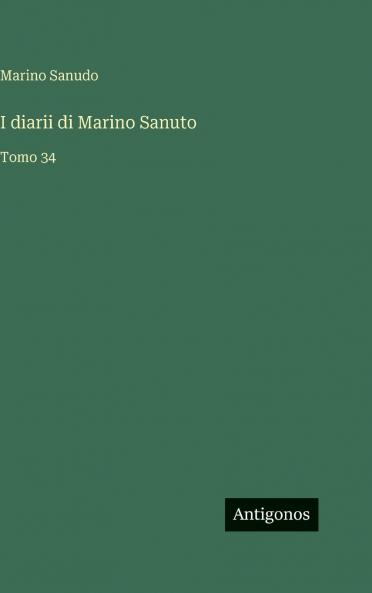 I diarii di Marino Sanuto