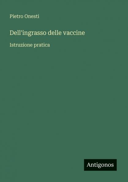 Dell'ingrasso delle vaccine