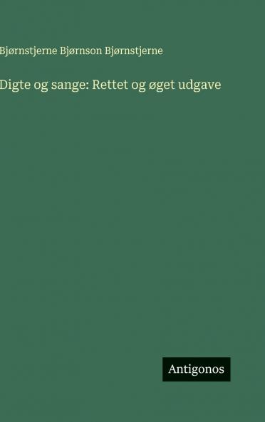 Digte og sange