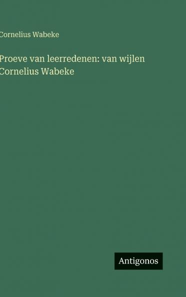 Proeve van leerredenen