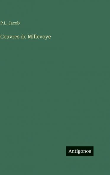 Ceuvres de Millevoye