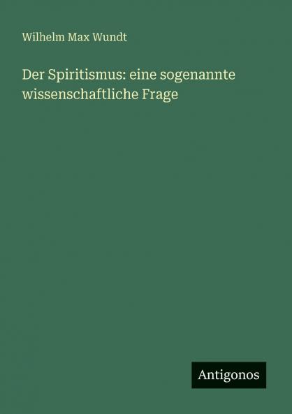 Der Spiritismus