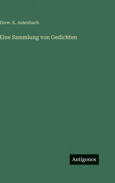 Eine Sammlung von Gedichten