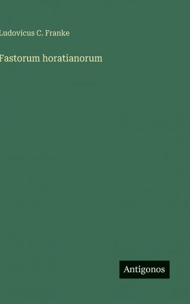 Fastorum horatianorum