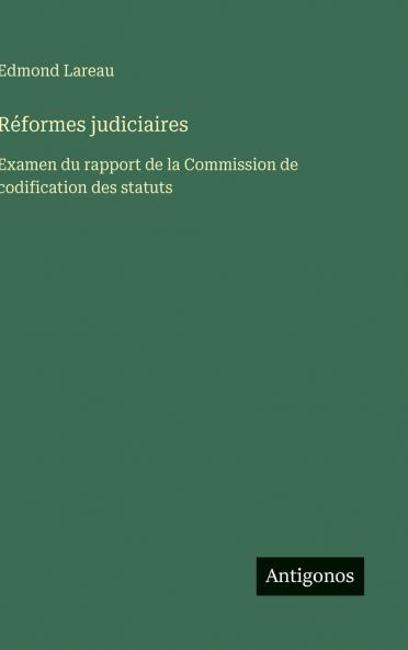Réformes judiciaires