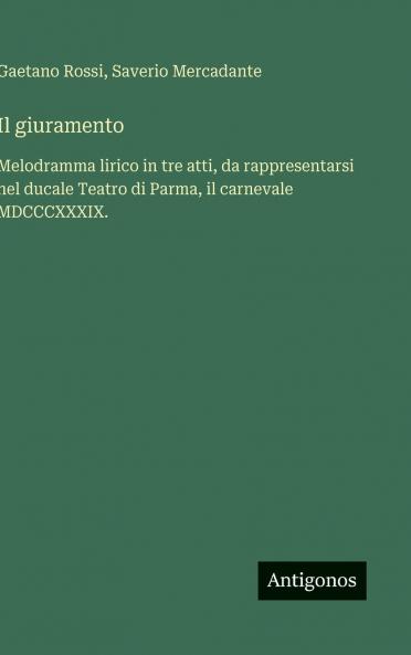 Il giuramento