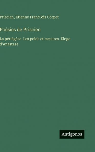 Poésies de Priscien
