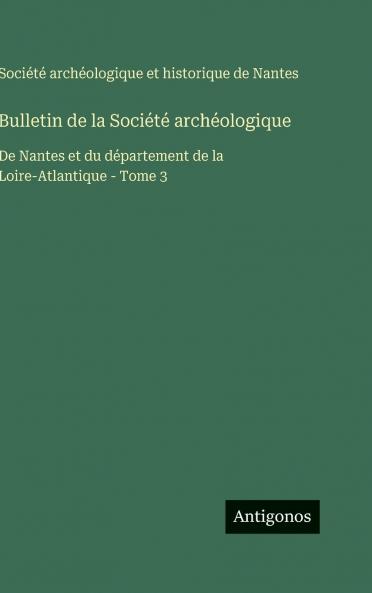 Bulletin de la Société archéologique