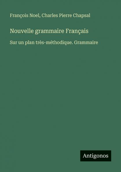 Nouvelle grammaire Français