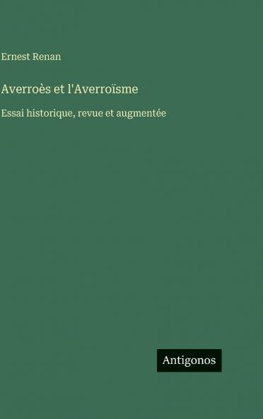 Averroès et l'Averroïsme