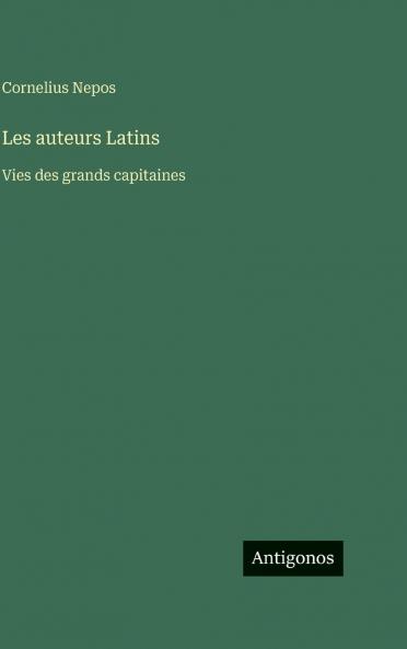 Les auteurs Latins