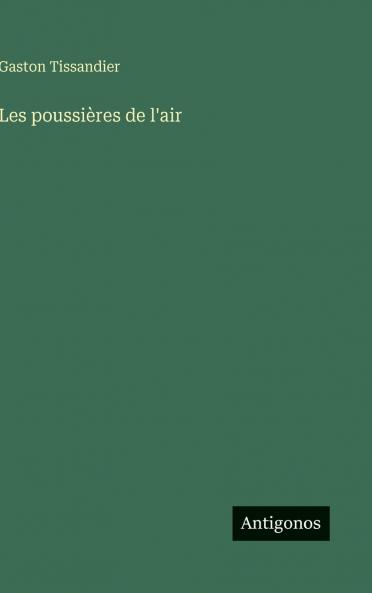 Les poussières de l'air