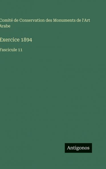 Exercice 1894