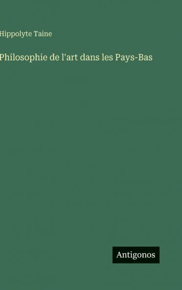 Philosophie de l'art dans les Pays-Bas