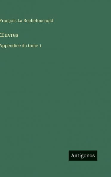 Œuvres
